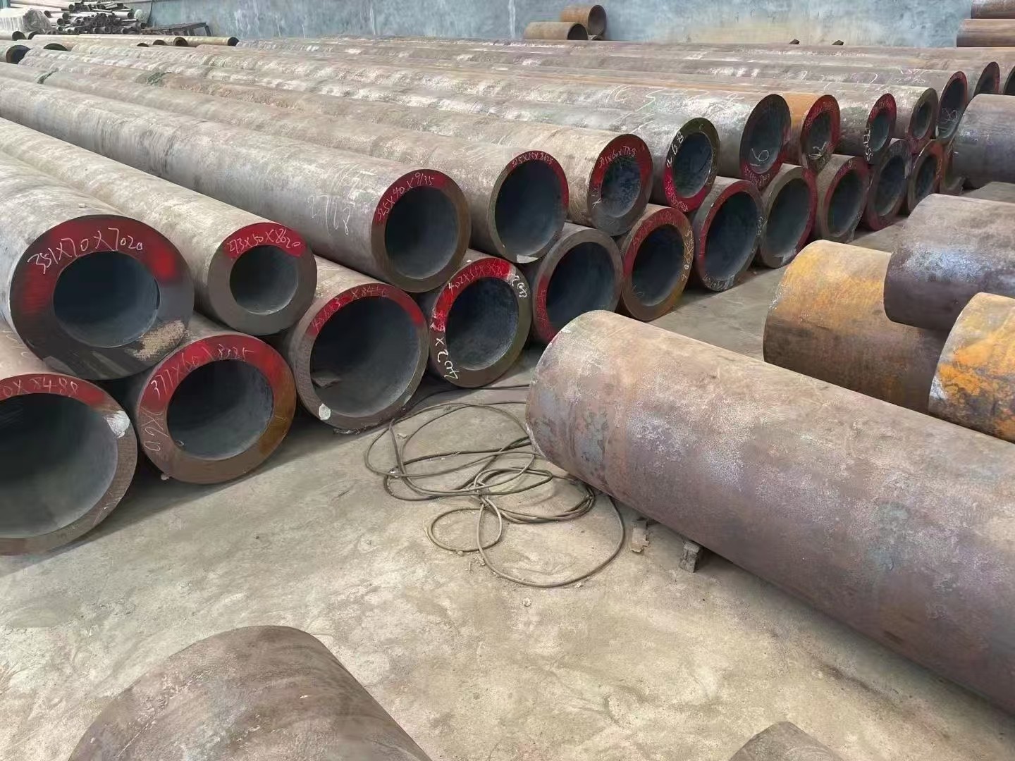 克拉玛依市无缝钢管切割定尺切割加工方矩无缝钢管 - 价格